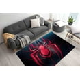 thumbnail image 4 of Spider Rug, Abstract Rug, Spider Lover Gift Rug, Children Rug, Indoor Rug, Living Room Rug, Car Mat, Nursery Rug, Personalized Rug, Red Rug, 5.2'x7.5' - 160x230 cm, 4 of 4