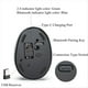 thumbnail image 5 of Ratón Óptico Vertical Ergonómico Recargable de Modo Dual USB 2.4G Inalámbrico + Bluetooth para Computadora Portátil Color, 5 of 5