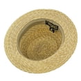 thumbnail image 6 of Voyage - Walrus Hats Natural Straw Boater Lightweight Summer Skimmer Hat with Flat Crown, Ribbon Band, and Cotton Sweatband – H7006, 6 of 6