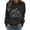Black, variant on Sweatshirt for Women Long Sleeve Crew Neck Halloween Pumpkin Tops Cute Fall Casual Womens Sweatshirt
