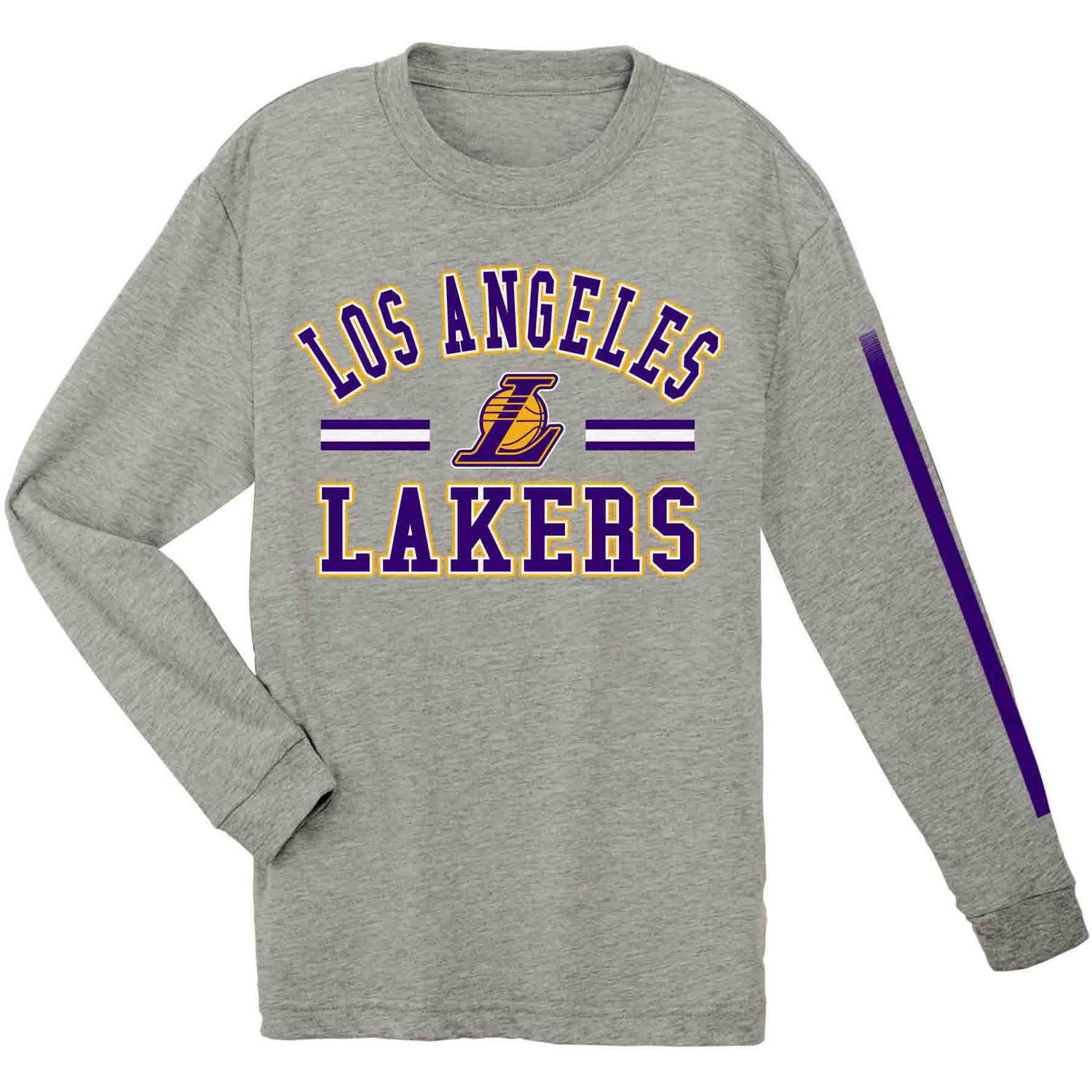 NBA Los Angeles Lakers Youth Team Long Sleeve Tee 