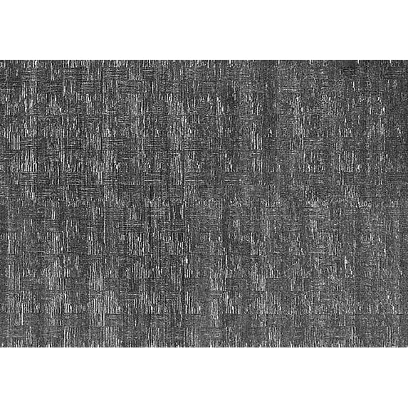 Ahgly Company Indoor Rectangle Solid Gray Modern Area Rugs, 2' x 3'