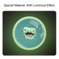 thumbnail image 2 of Tooth Fluorescent Drawer Pulls - Round Knobs - Glow-in-the-Dark Door Handles - 4-Pack - Suitable for Cabinets, Wardrobes, Dressers - Furniture Decor with Screws, 2 of 6