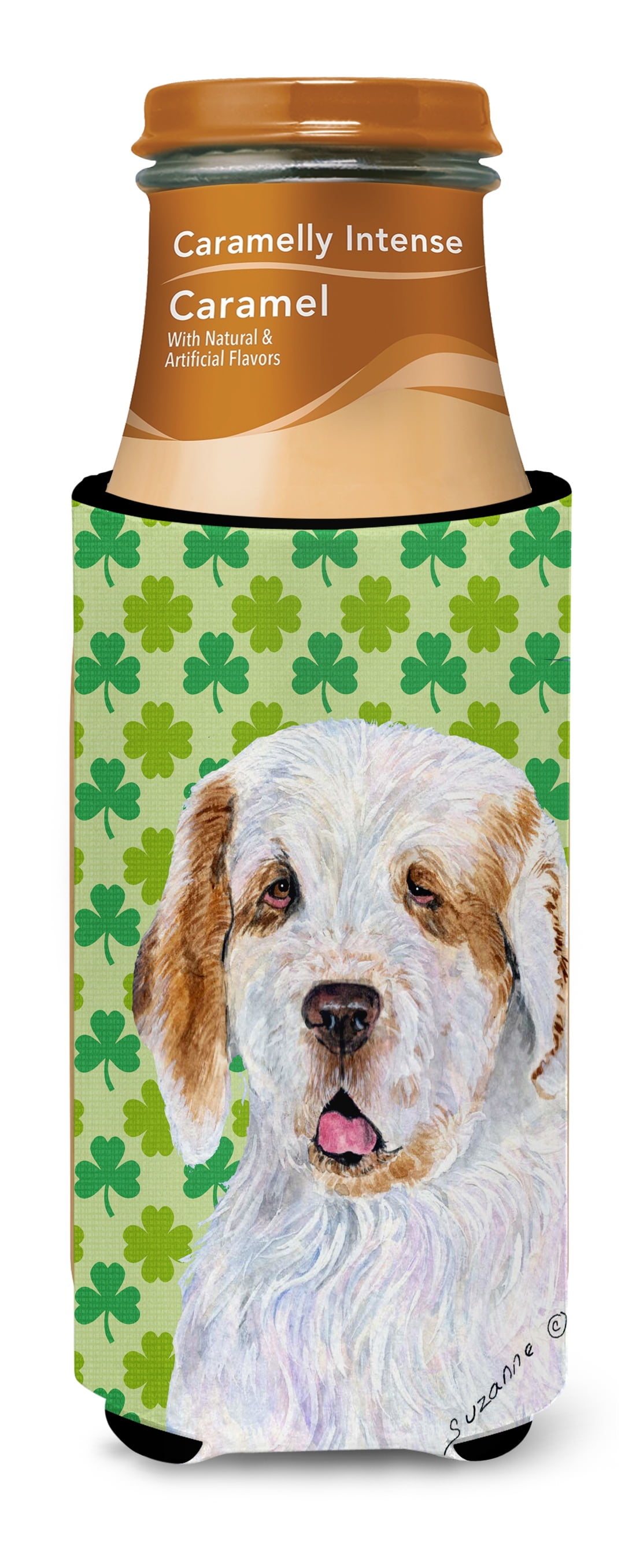 Patricks Day Night Light 6 x 4 Multicolor Carolines Treasures Clumber Spaniel St