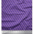 thumbnail image 1 of Soimoi Velvet Fabric Brush Stroke Abstract Print Fabric by Yard 58 Inch Wide, 1 of 3