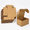 Brown-7" x 5" x 4"-50, variant on 11" x 8" x 2" White Corrugated Cardboard Shipping Boxes, Set of 30