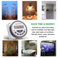230Vac 7 Days Weekly Programmable Digital Timer Lighting Switch Output