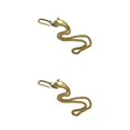 thumbnail image 1 of Jumpingount Cadena de jeans para hombre Cadena de motorista Cadena de serpiente Cadena de músico punk 2piezas cadena de gancho de calavera, 1 of 1