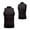 Black, variant on WWV Workout Tank Tops for Men Sleeveless Mock Neck Solid Color Blouse Summer Leisure Slim Fit Athletic Tops Black L