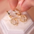 thumbnail image 4 of Opal Tulip Flower Dangle Earrings for Women Gold Tulip Drop Earrings Crystal Rhinestone Earring Fashion Jewelry Gifts, 4 of 5