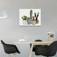 thumbnail image 4 of Succulent Cactus Wall Art Rustic Botanical Plant Wall Decor Natural Green Cactus Pictures Canvas Print Painting Framed Modern Home Artwork For Bathroom Office Bedroom Kitchen 16"x12", 4 of 6