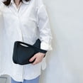 thumbnail image 3 of Minnieouse Bolso de hombro elegante hecho con nailon para combinar fácilmente con bolso de mano para mujer Bolsos de mujer Bolsas de mensajero y de hombro negro, 3 of 6