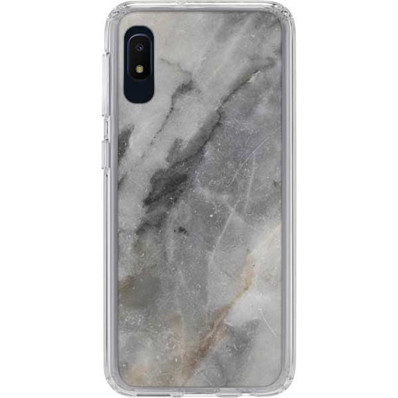 Skinit Marble Stone Taupe Galaxy A10e Clear Case