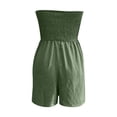 thumbnail image 5 of SRZYMJ Elegant Plus Size Strapless Jumpsuit for Women Comfortable Casual Summer Wear with Convenient Side Pockets Design, 5 of 5
