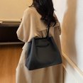 thumbnail image 3 of Bolso Hombro Mujer PU Mano Gran Capacidad para Ir Compras (), 3 of 9