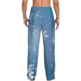 thumbnail image 7 of Salouo Snowflakes1 Print Pajama Pants for Men, Lounge Pants Elastic Waistband Casual Men's sleepwear Loungewear Sleep Pajama Pant -X-Large, 7 of 7