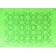 thumbnail image 1 of Ahgly Company Indoor Rectangle Abstract Green Modern Area Rugs, 4' x 6', 1 of 4