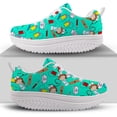 thumbnail image 1 of Zapatillas de deporte con bonitos dibujos de enfermeras para mujer, zapatillas de deporte de malla transpirables con plataforma y cordones,, 1 of 5