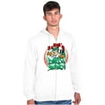 thumbnail image 5 of Airbrush Woodsy Owl Not A Dirty Bird Zip Up Hoodie Men's Women's Brisco Brands X, 5 of 6