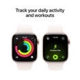 thumbnail image 4 of Apple Watch Series 11 GPS 42mm Rose Gold Aluminium Case with Light Blush Sport Band - M/L, 4 of 5