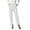 White, variant on Women's High Waisted Dress Pants Soft Stretchy Straight Leg Ankle Pants Business Casual Work office Trousers with Pockets Elegant Classic White