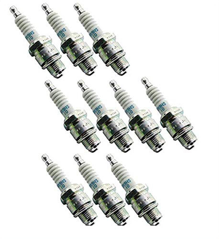 NGK Spark Plugs  BR9HS-10; BR9HS10 4551 P Spark Plug (Sold Individually) (Pack Of 10)