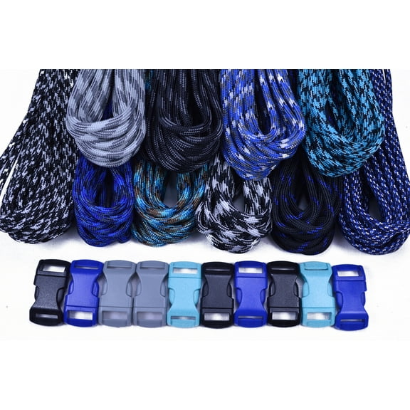 Bored Paracord Brand Paracord Starter Kit - Winter Combo Kit