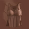 thumbnail image 2 of JHLZHS Womens Camisoles with Built in Bra Long Women's Underwire One Smooth U Light T Shirt Convertible Bra Cotton Camisole with Built in Bra Plus Size Shelf Bra Camisole Crop, 2 of 7