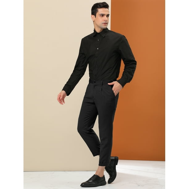 Pantalones Al Tobillo SK0009 Pantalones De Vestir Para Hombre Con