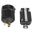 thumbnail image 4 of Twist Lock Plug & Socket, Male & Female Receptacle Twist Lock Electrical Plug, For Home, 4 of 8