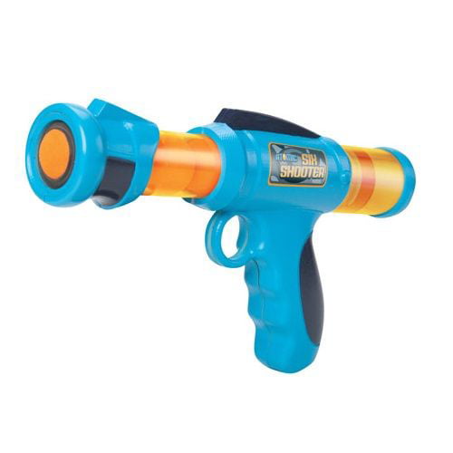 Ping Pong Ball Shooter Moon Blaster Gun Glow Blue Toy Hobby Kid Child Outdoor for sale online 
