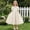 Dresses-215Beige, variant on Dresses for Girls Square Neck Puff Sleeve Tiered Midi Dress Back to School A-Line Princess Party Flower Girl Wedding Birthday Holiday Easter Tea Party Dress Yellow 8 Years