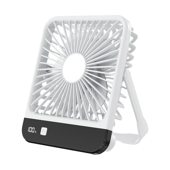 EGNMCR Fan New USB Fan Rechargeable Long-life Home Silent Super Powerful Folding Desktop Electric Fan Small fan