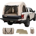 thumbnail image 1 of Inflatable Truck Bed Tent with Mattress, Waterproof PU2000mm with Electric Air Pump Pickup Truck Tent, Fits 5.5-6.7FT Full Size Short Bed, All-in-One Quick Setup Truck Tent for Camping, 1 of 9