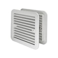 thumbnail image 3 of Abbracc Generic Side Exhaust Outlet, Air Ventilation Window, High Performance Anti Flying Creature Net Shutters Vent for Motorhome RV Van White with Frame, 3 of 9