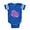 Royal Blue, variant on CafePress - Peppa Pig Jump With Me - Cute Infant Baby Football Bodysuit