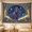 C, variant on XaaKee Large Wall Tapestry, Celestial Starry Equine Fantasy Forest Tapestry, High-Quality Polyester Tapestry For Bedroom And Living Room, 60x40Inch