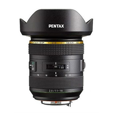 Pentax PENTAX-21230-11-18MM-NM 18 mm HD F2.8ED DC AW Ultra-Wide-Angle Zoom Lens - 17-27.5 mm