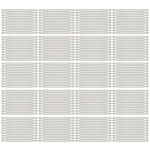 2000Pcs Spring Bar Strap Link Pins Watch Band Repair Tool Stainless Steel 1.5 Thick 19mm