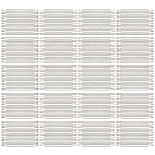 2000Pcs Spring Bar Strap Link Pins Watch Band Repair Tool Stainless Steel 1.5 Thick 19mm