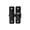 Black, variant on Barn Door Latch, 90 Degree Stainless Steel Bar Gate Latches Safety Door Lock, Flip Door Sliding Latch, Hasp Hook Bolt Lock Buckle for Bathroom, Window, Garden, Garage, Outdoor (Black)