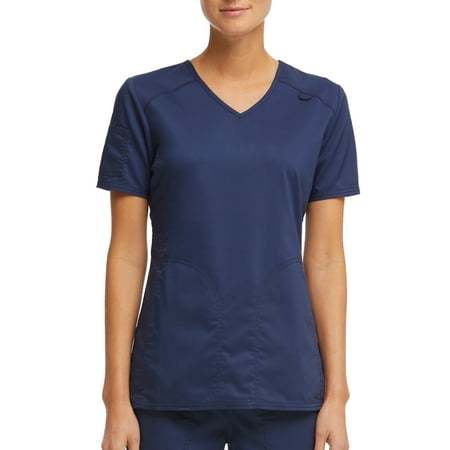 

Scrubstar Women s Active Stretch Twill Raglan Sleeve V-Neck Scrub Top WD609
