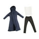 thumbnail image 3 of 3 piezas de abrigo y pantalón a escala 1:12, accesorios de moda para muñecas en miniatura de 15 cm, para vestir figuras masculinas., 3 of 8