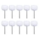 thumbnail image 1 of Eigraketly 10 pack/lote de cepillos para pulir hechos de poliéster para pulir de forma fácil y segura en diferentes superficies Kits y herramientas para tallar blanco, 1 of 6