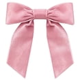 thumbnail image 4 of Velvety Pre-Tied Knot Bow Set for Christmas Tree Wreath Gift Wrapping, 5 Pack Decorative Velvety Bows for Holiday DIY Wedding Party Home Decor, Multicolor Options, By Cosmug, 4 of 5