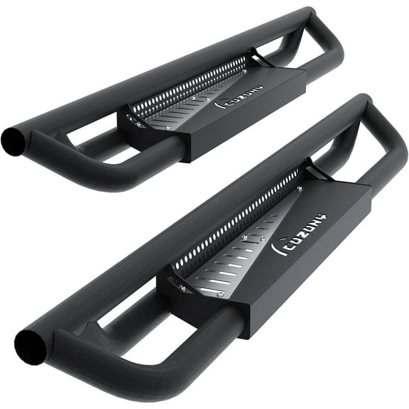 COZONY 6 inch Running Boards for 2018-2024 Jeep Wrangler JL 2 Door, Side Step Nerf Bars, Black