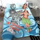 thumbnail image 2 of Juego de cama Samoa Americana - Polinesia Niñas con tiburón, 2 of 4