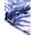 thumbnail image 5 of DARING DIVA Women's Floral Square Neck Ruffle Cap Sleeve Maxi Dresses M Dark Blue, 5 of 6