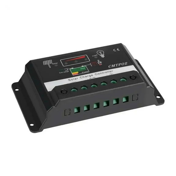 30A 12V 24V Black Safety Solar Controller Automatic Solar Charge Regulator Battery Cells Charger With Indicator Light ,Excellent Performance and Stability