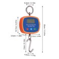 thumbnail image 3 of <p>Digital Hook Scale, Mini Crane Scale Handheld 90-240V HD Display Balance High Accuracy Sensor Maximum Weight 100Kg 200LB  For Fishing</p>, 3 of 8